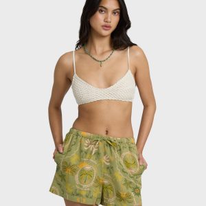 Wanderer Print Shorts - Cedar