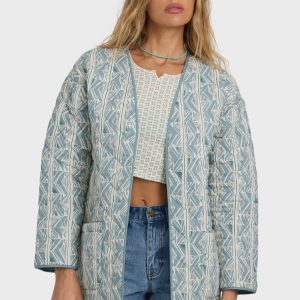 Day Dreamin Jacket - Mineral Blue