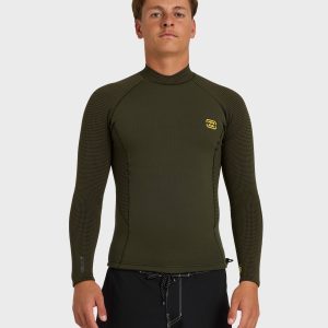 1mm Furnace Revo Reversible Long Sleeve Wetsuit Jacket - Haleiwa Leaf