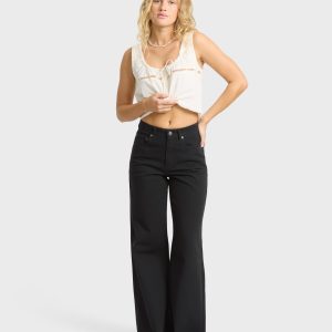 Free Fall Flare Jeans - Black