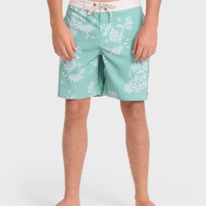 Good Times Lo Tide 17.5 Boardshorts - Blue Haze