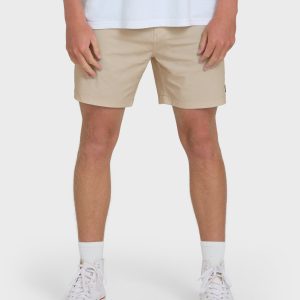 Crossfire Submersible 17 Hybrid Shorts - Khaki