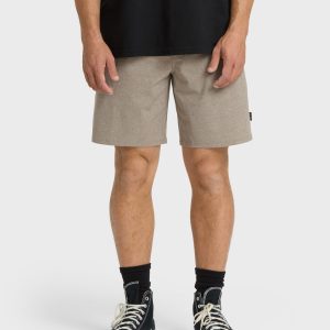 Crossfire Submersible 18 Hybrid Shorts - Khaki