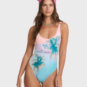 Palm Bay Fiji One Piece Swimsuit - Waterfall