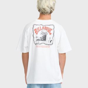 Wave Pool OG Short Sleeve Knit T-Shirt - White