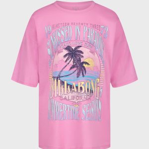Girls Sunsets Oversized T-Shirt
