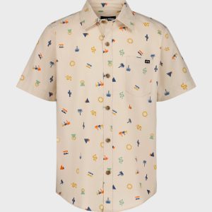 Boys Sundays Short Sleeve Shirt